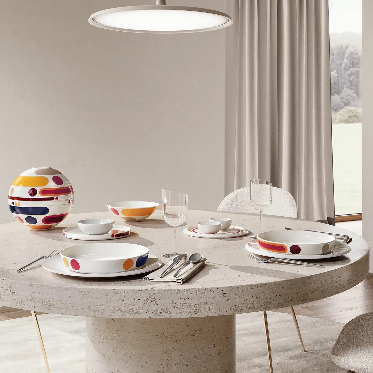 La Boule Miami - mesa posta